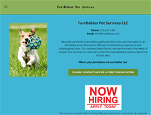 Tablet Screenshot of furrbabies.com